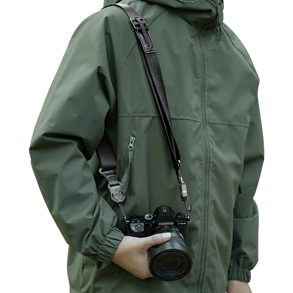 XILETU KQ-1 Lightweight Magnetic Camera Shoulder Strap with Quick Release - Adjustable Neck Strap for Canon Sony DSLR Cameras