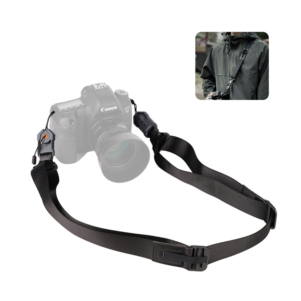 XILETU KQ-1 Lightweight Magnetic Camera Shoulder Strap with Quick Release - Adjustable Neck Strap for Canon Sony DSLR Cameras