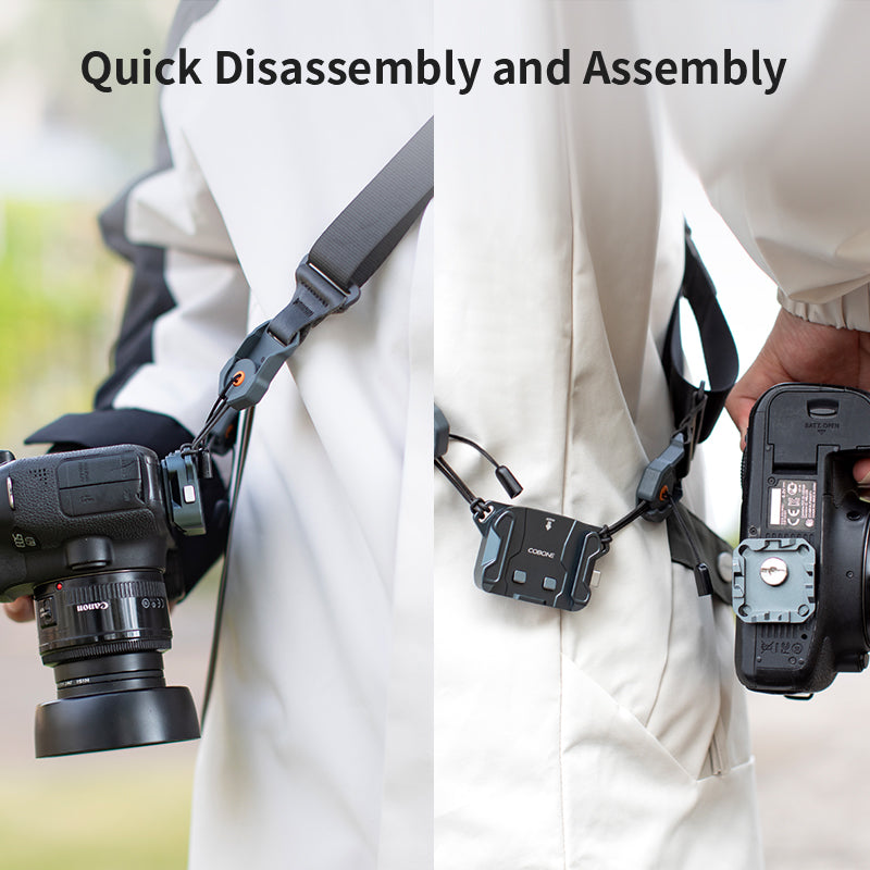 XILETU XQC-1 Quick Release Plate Shoulder Strap Base Camera Sling Quick Adapter for with Fujifilm Canon Sony A7M3 A7IV Camera Accessories