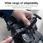 XILETU QM1+QS1 Bike Phone Holder For Sports Camera Riding Mount  Motorcycle Bike Quick Release Accessories