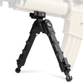 XILETU DR-1 7.2-8.6 Inch Bipod Foldable with 360° Rotation & Tilt, Quick Release Metal Bipod for Hunting Shooting Outdoor