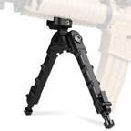 XILETU DR-1 7.2-8.6 Inch Bipod Foldable with 360° Rotation & Tilt, Quick Release Metal Bipod for Hunting Shooting Outdoor