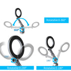 XILETU QPQ-TB Foldable Magnetic Phone Holder Camera Rabbit Cage Tripod Universal External Magsafe Accessory for iPhone  18 17 16 15