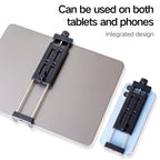 XILETU CP-12 Metal Tablet Stand Mobile Phone Photo Live Tripod Head Accessories Adapter Holder Desktop iPad Clamp