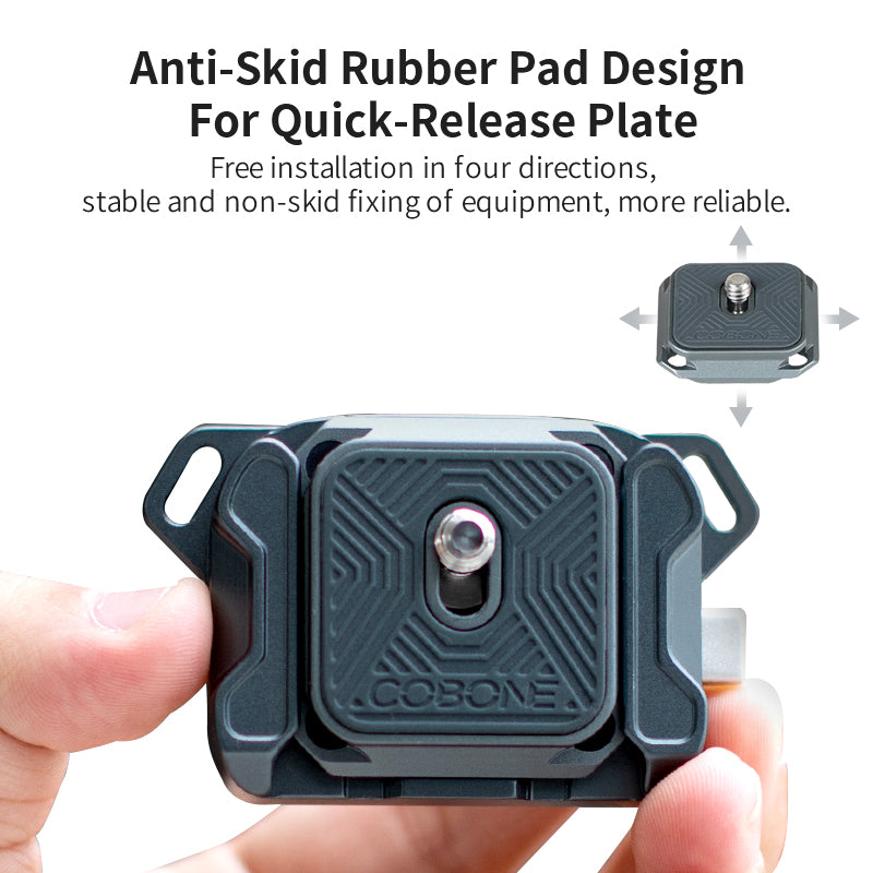 XILETU XQC-1 Quick Release Plate Shoulder Strap Base Camera Sling Quick Adapter for with Fujifilm Canon Sony A7M3 A7IV Camera Accessories