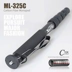 XILETU ML-325C Carbon Fiber Tripod Monopod  Stable Pole For Canon Nikon Digital Camera With stainless steel Spike
