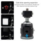 XILETU XT18S+MC22S Vlogging Tripod Handheld Cold Shoe Head Mirrorless Camera Phone Stand Video Blog Tripod Desktop Selfie Tripod