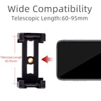 XILETU CD-5 Lightweight Mini Selfie Stick Tripod All in One Vlog Kit with Bluetooth Phone Holder for Vlog Live Streaming