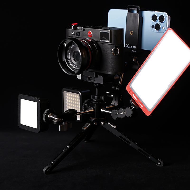 XILETU XDS-12 Tripod Screw Hole Conversion Seat 1/4 3/8 Alai Positioning Hole Head Multifunctional Expansion Accessories