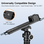 XILETU LCB-20M Macro Focus Rail Slider Quick Release Plate for DSLR, 5kg, Desktop Outdoor Time-Lapse Close-up Macro Photography