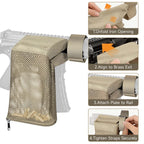 XILETU NSC-1 Shell Collector Bag,Heat Resistant Thickened Mesh,Quick Release Zipper,Casing Collection Pouch Outdoor Tool