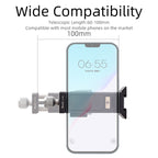 XILETU XJ-10SII Universal All Metal Phone Tripod Mount Holder Clip Adapter 360 Degree Rotation Mobile Clamp For ARCA Style Plate