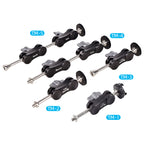 XILETU TM Series Tripod Magic Arm with Dual Ballhead 1/4'' Screw Universal Camera Video Monitor Mount Adapter for LED Light GPS Phone Monitor