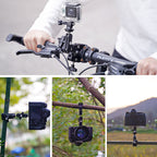 XILETU CRO-1 Multi-Function Powerful Pea Clip SLR Micro Single Camera Universal Crab Clamp Super Holder Stand BallHead Clamp