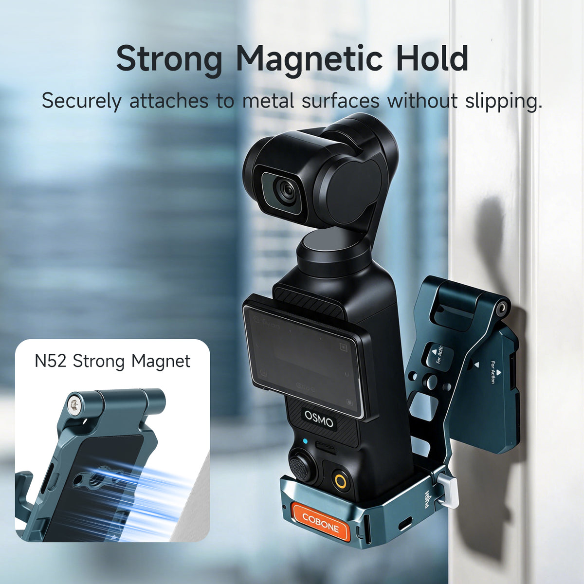 XILETU CPK-5 Quick-Release Expansion Cage for DJI Osmo Pocket 4 4P Dual-axis Adjustable Vlog Camera Shooting Accessory
