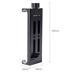 XILETU CP-12 Metal Tablet Stand Mobile Phone Photo Live Tripod Head Accessories Adapter Holder Desktop iPad Clamp