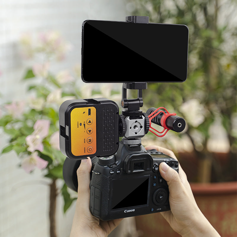 XILETU XDS-15 Cold Shoe Monitor Mount On Camera Shoe Mount Support Microphone Video LED Light for DSLR Nikon Canon