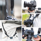 XILETU XQC-1 Quick Release Plate Shoulder Strap Base Camera Sling Quick Adapter for with Fujifilm Canon Sony A7M3 A7IV Camera Accessories