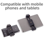 XILETU XJ-17 Tablet Mount Holder Adapter for iPad Pro Mini Air 1 2 3 4 Microsoft Surface Live Lecture Tablet Mount Tripod Adapter