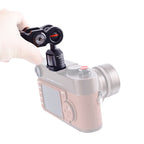 XILETU TM-S1 TM-S2 Magic Arm Camera Mount Bracket Double Ball Head 360° Rotation for Camera Monitor Lights Recorders Microphone Audio