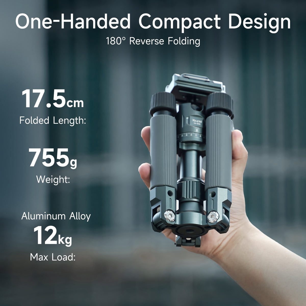 XILETU M-5G Mini Portable Lightweight Travel Tripod Tabletop Video Mini Tripod with 360 Degree Ball Head for Camera DSLR SLR