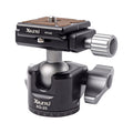 XILETU XG-25 Camera Panoramic Tripod Ball Head 360 Degree Quick Release Ballhead Mount Aluminum Alloy Ball Head With 1/4 Screw
