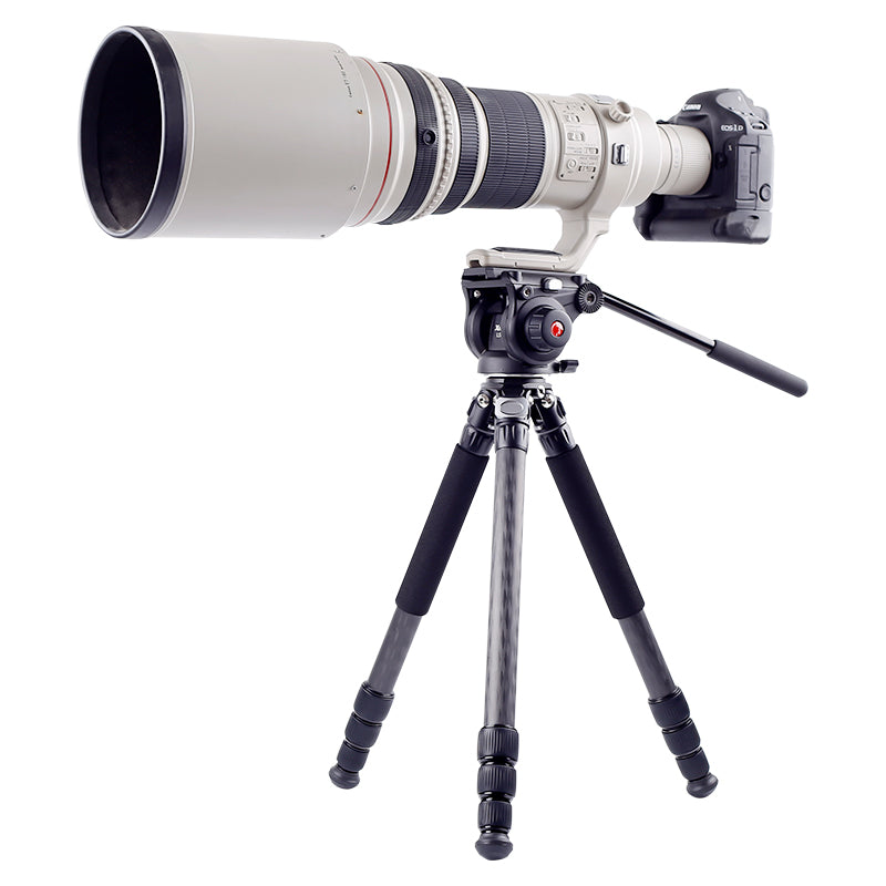 XILETU LS-6A Panoramic Tripod Head Professional Hydraulic Fluid Video Head For Tripod Monopod Camera Holder Stand Mobile DSLR