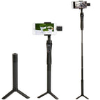 XILETU GP-73A 73cm Extendable Extension Rod 1/4" Screw Aluminum Selfie Stick Tripod for GoPro Insta360 DJI Zhiyun Feiyu Gimbal Camera