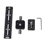 XILETU LCB-18B Track Dolly Slider Focusing Focus Rail Slider & Clamp and QR Plate Meet Arca Swiss For DSLR Camera Canon