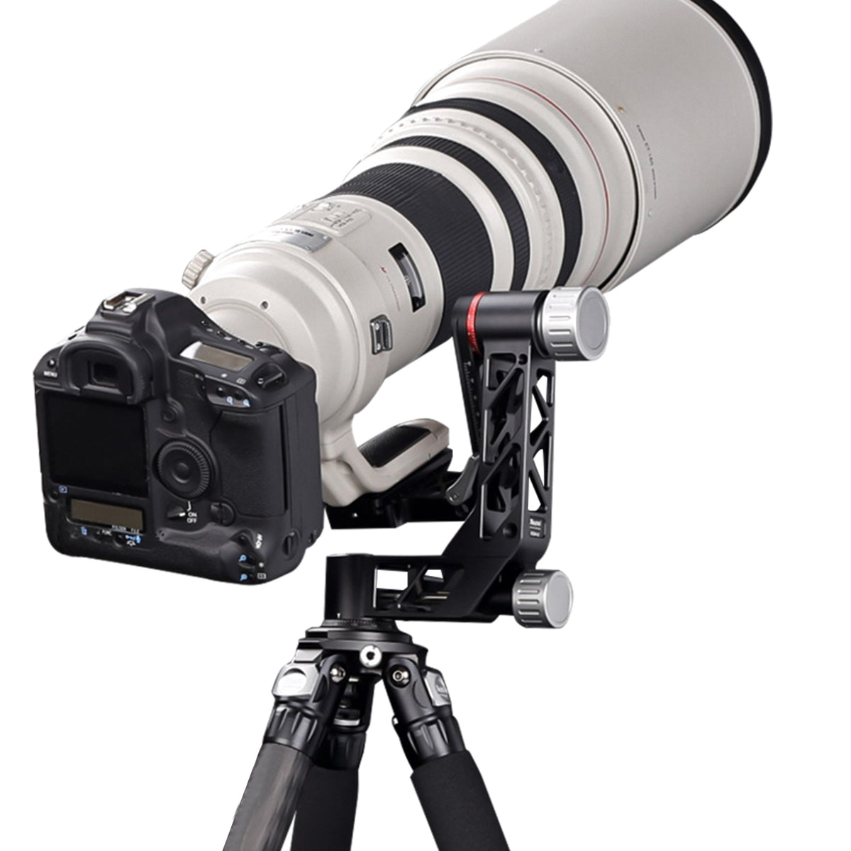XILETU XGH-3 Professional  Tripod Head 360° Panoramic Aluminum Arca Swiss QR 25kg Load for Telephoto Lens Bird Watching Camera