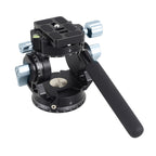 XILETU LD-1R 360° Panoramic Hydraulic Video Head Detachable Handle Arca Swiss Plate Max Load 8kg for DSLR Camera Tripod