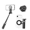 XILETU P-15C Magnetic Magsafe Selfie Stick Tripod Bluetooth Remote Pocket Stand For iPhone Android Vlog Travel