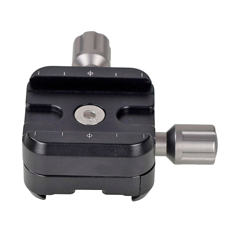 XILETU QR-50B Universal ARCA SWISS Quick Release Clamp Aluminum Alloy Camera Mount Adapter for QR Plate DSLR Camera Tripod Slide Rail