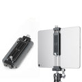 XILETU CP-12S 335mm Phone Tablet Mount, Aluminum Holder Cold Shoe Arca Swiss for iPad Pro 12.9 11 Air iPhone Tripod