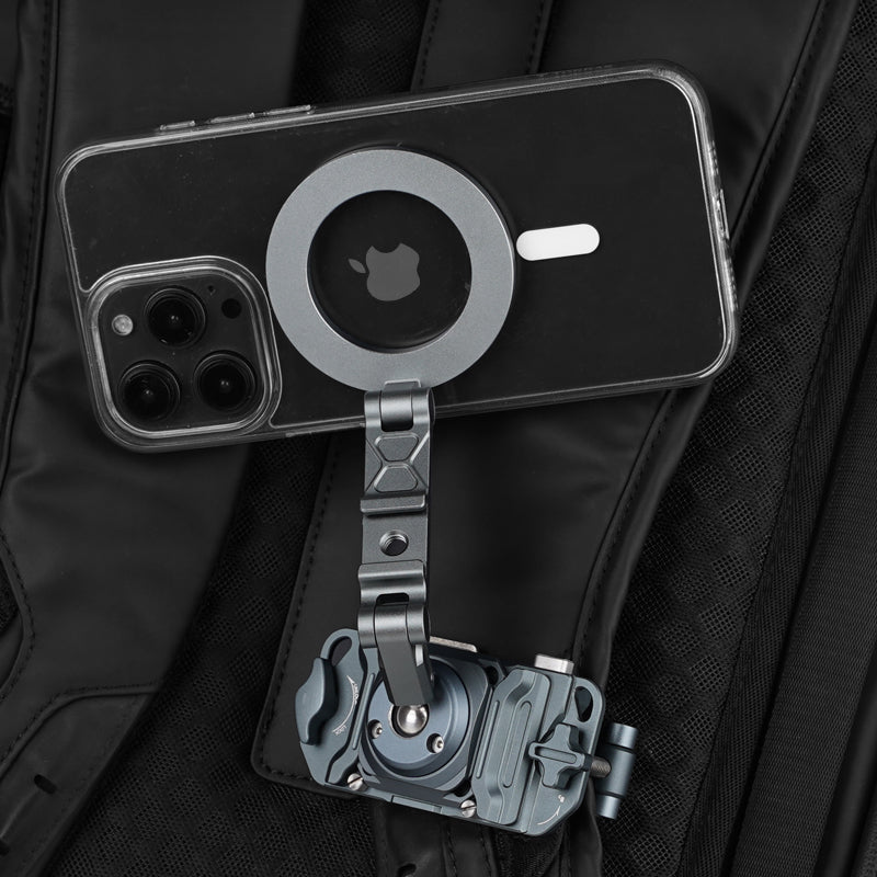 XILETU QP-01 QPQ-T38 Sports Camera Quick Release Plate for DJI Action3/4 GoPro Insta360 Accessories Arca Tripod Head Magnetic Phone Holder