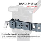 XILETU TH-RS4II Universal Joint Sling Handle w NATO Clamp Cold Shoe with DJI RSC2/RS3/RS3 Mini/RS3 PRO/RS4/RS4 PRO Handheld Stabilizer
