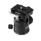 XILETU JS-44S Low‑Profile Ball Head Arca‑Swiss Quick‑Release Tripod Head Independent Damping Lock for DSLR Mirrorless Camera