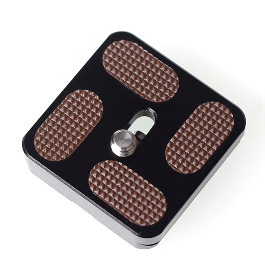 XILETU PU-40 Universal Quick Release Plate for Tripod Ball Head Monopods with 1/4 inch Screw Universal for Tripod Ballhead Camera
