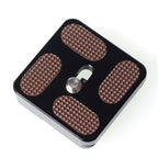 XILETU PU-40 Universal Quick Release Plate for Tripod Ball Head Monopods with 1/4 inch Screw Universal for Tripod Ballhead Camera