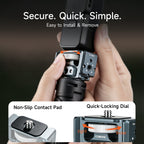 XILETU MI-2 Multifunctional Expansion Mount for DJI Pocket 4 3 Insta360 Luna Ultra 1/4" ARRI NATO Vlog Photography Accessory