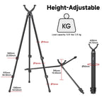 XILETU V-18A 360° Rotating Hunting Tripod for Crossbow Rifle, Detachable V-Yoke Lightweight Alu Shooting Stand (Outdoor Sports)