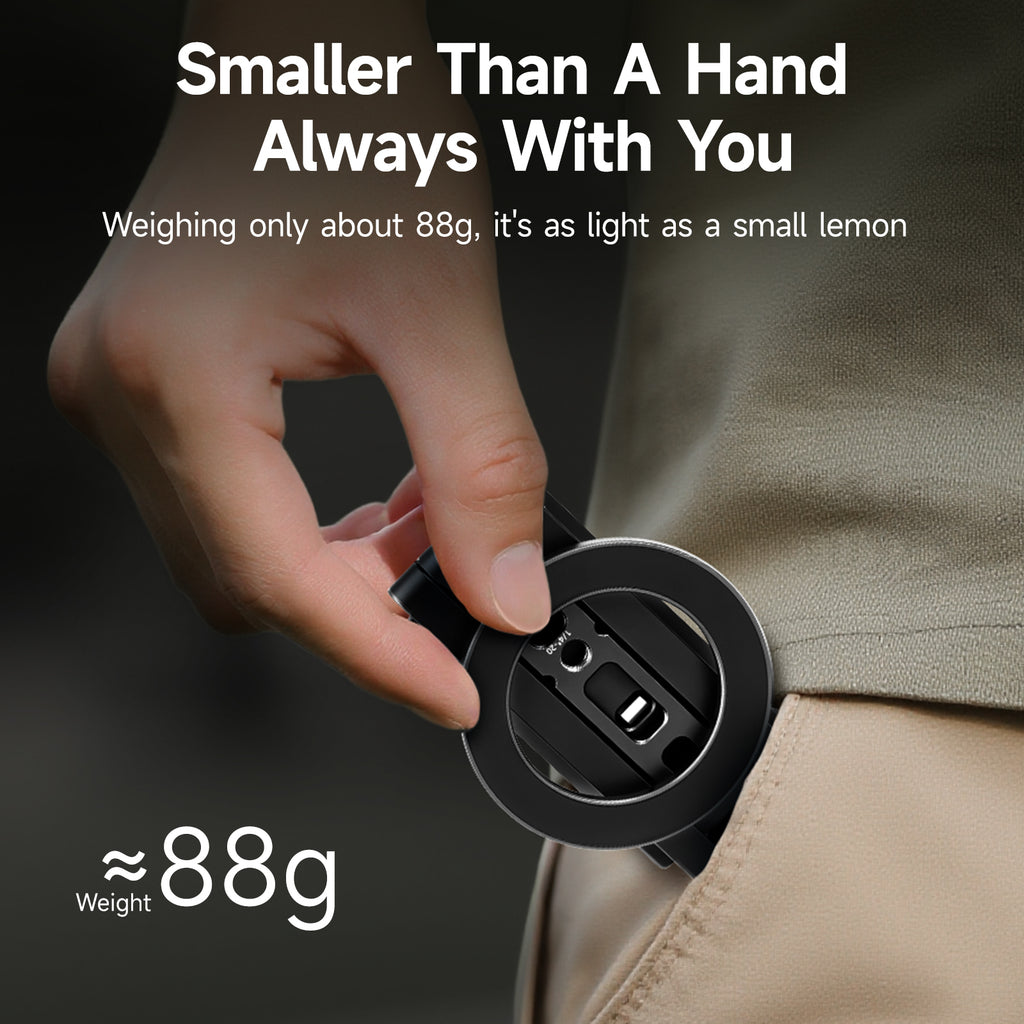 XILETU XJ‑26 MagSafe Magnetic Phone Stand, Foldable Aluminum Alloy Portable Phone Mount