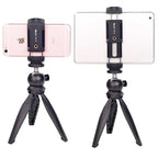 XILETU XJ-13 Universal Tablet Clip Smartphone Holder Clip Stand W Mini Tripod Adjustable Bracket For Mobile Phones Ipro Tablets