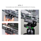 XILETU XPA-1 Picatinny Arca Swiss Plate Picatinny Convert to ARCA Quick Release Plate Rail Hunting Tripod Dovetail Mount Adapter