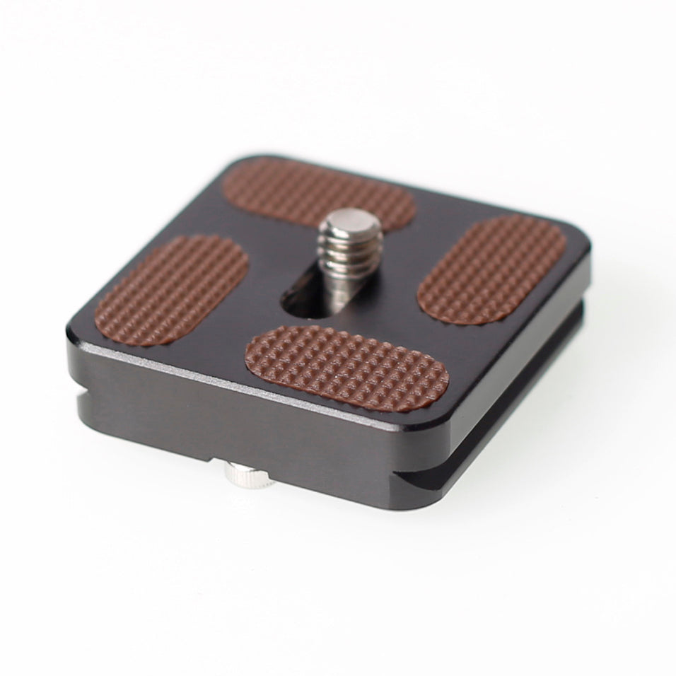 XILETU PU-40 Universal Quick Release Plate for Tripod Ball Head Monopods with 1/4 inch Screw Universal for Tripod Ballhead Camera