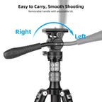 XILETU LS-1 Panoramic Tripod Head Hydraulic Fluid Video Damping Head For Tripod Monopod Camera Holder Stand Mobile SLR DSLR