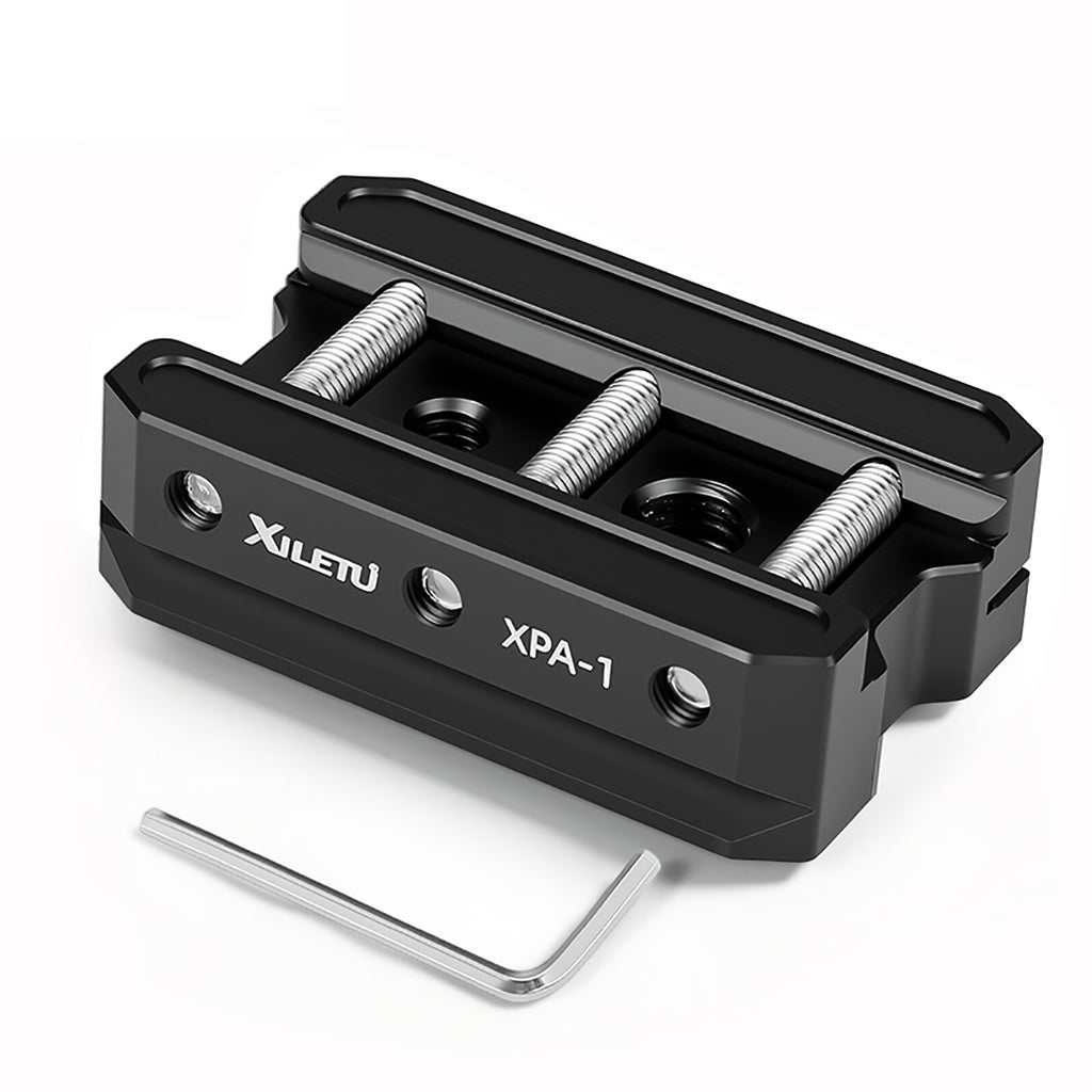 XILETU XPA-1 Picatinny Arca Swiss Plate Picatinny Convert to ARCA Quick Release Plate Rail Hunting Tripod Dovetail Mount Adapter