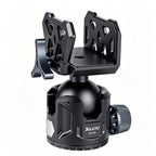 XILETU GD‑54 360° Ball Head Tripod Saddle Mount, 77lbs/35kg Heavy‑Duty Precision Field Support for Outdoor Shooting & Hunting
