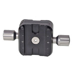 XILETU QR-50B Universal ARCA SWISS Quick Release Clamp Aluminum Alloy Camera Mount Adapter for QR Plate DSLR Camera Tripod Slide Rail