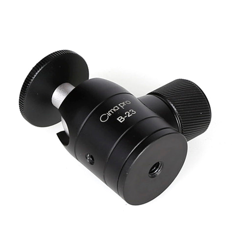 XILETU B-23 Mini Tripod Ball Head Aluminum Alloy Metal 360 Degree Tripod Ball Head Panoramic Head W 1/4 Screw For DSLR GoPro